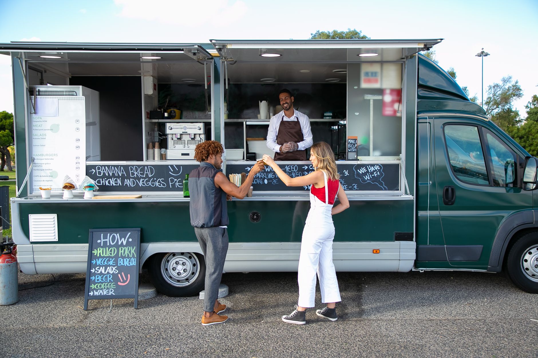 Melhores maquininhas de cartão para food truck e quiosque